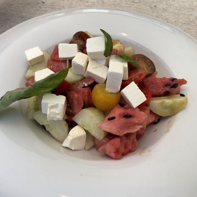 Watermelon and feta